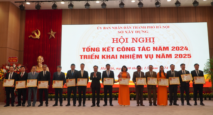 Sở Xây dựng Hà Nội tổng kết công tác năm 2024- Ảnh 4.