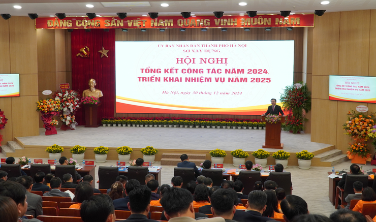 Sở Xây dựng Hà Nội tổng kết công tác năm 2024- Ảnh 1.
