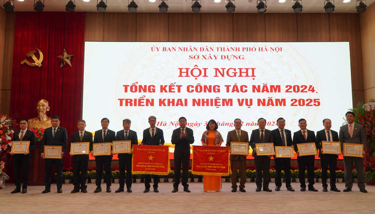 Sở Xây dựng Hà Nội tổng kết công tác năm 2024- Ảnh 5.