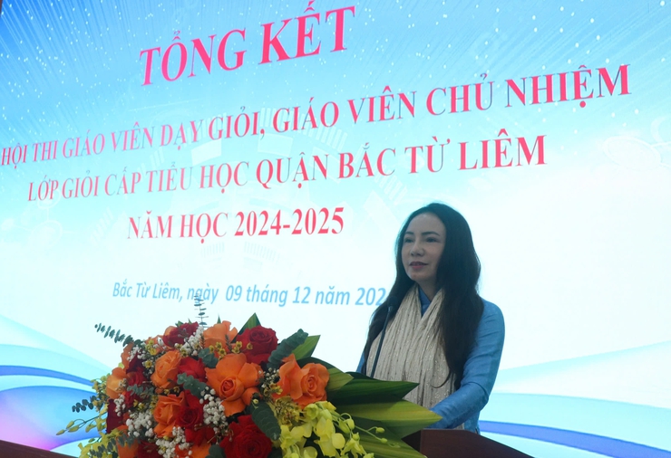 Bắc Từ Liêm: Biểu dương giáo viên dạy giỏi, giáo viên chủ nhiệm giỏi cấp tiểu học- Ảnh 1.