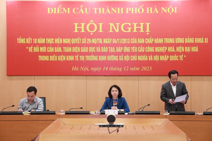 Đổi mới, căn bản, toàn diện giáo dục và đào tạo trong giai đoạn mới- Ảnh 1.