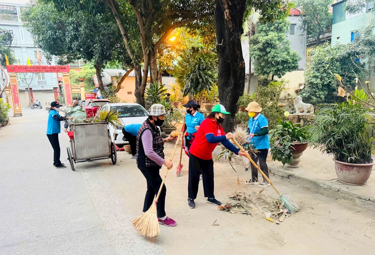Quận Bắc Từ Liêm: Phát huy sức mạnh toàn dân tham gia bảo vệ môi trường- Ảnh 1.