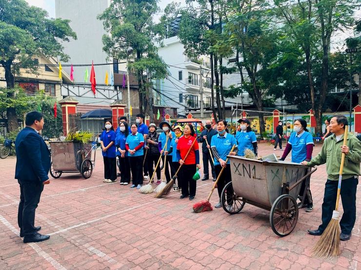 Quận Bắc Từ Liêm: Phát huy sức mạnh toàn dân tham gia bảo vệ môi trường- Ảnh 2.