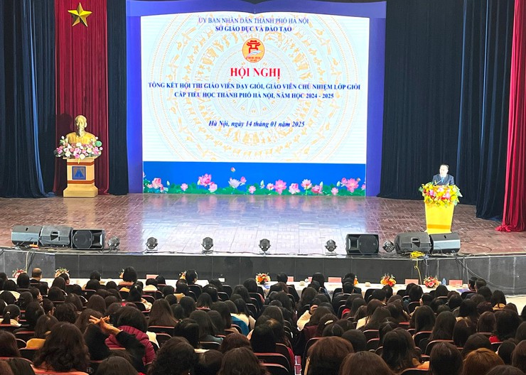 Hà Nội khen thưởng 150 giáo viên dạy giỏi cấp tiểu học năm học 2024-2025- Ảnh 1.