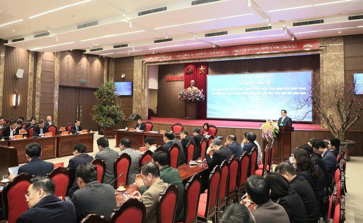 Công bố Quy hoạch Thủ đô Hà Nội thời kỳ 2021-2030, tầm nhìn đến năm 2050- Ảnh 6.
