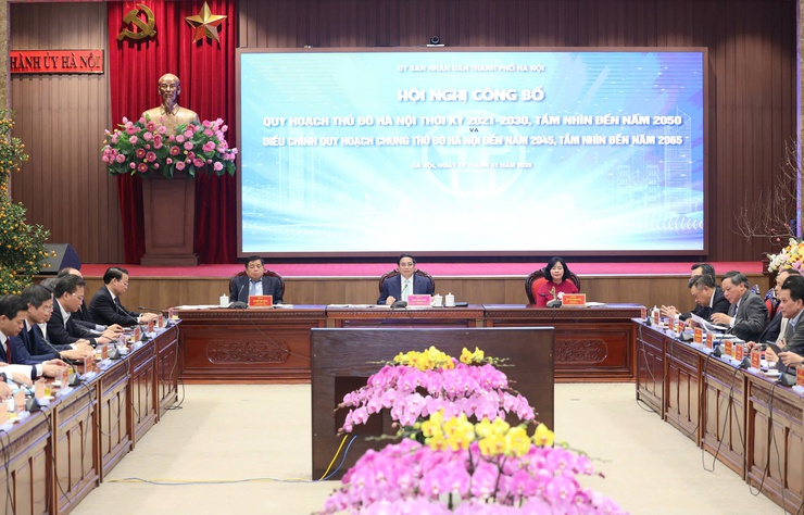 Công bố Quy hoạch Thủ đô Hà Nội thời kỳ 2021-2030, tầm nhìn đến năm 2050- Ảnh 4.