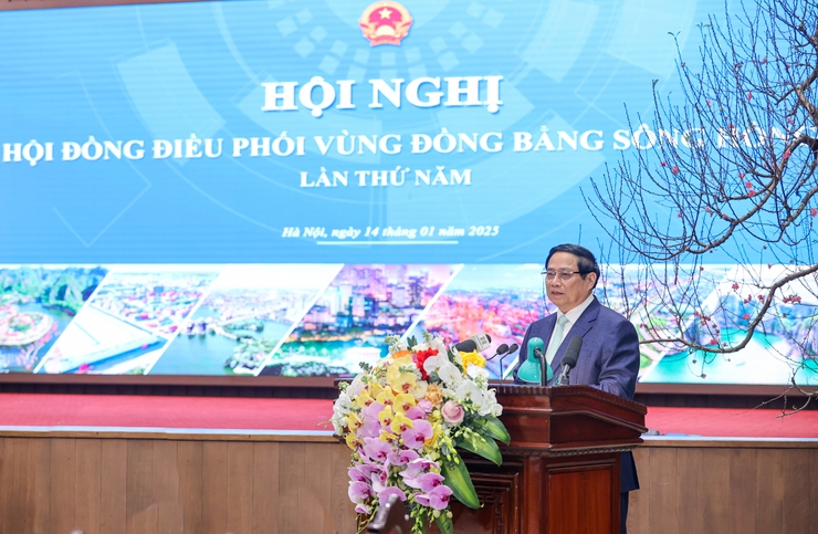 Thủ tướng Phạm Minh Chính chủ trì Hội nghị Hội đồng điều phối vùng Đồng bằng sông Hồng- Ảnh 2.