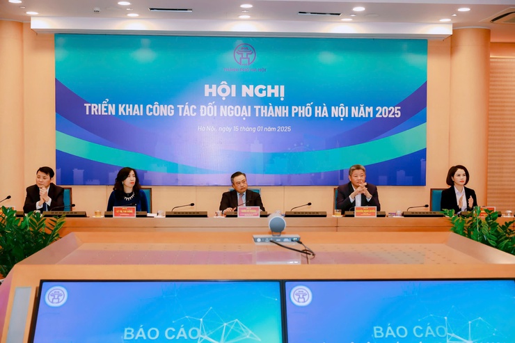 Hà Nội triển khai công tác đối ngoại năm 2025- Ảnh 1.