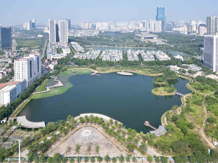 Nhà đầu tư “trả bài” Chủ tịch thành phố Hà Nội trước hạn, đưa Công viên hồ Phùng Khoang phục vụ Nhân dân từ ngày 15/1- Ảnh 1.