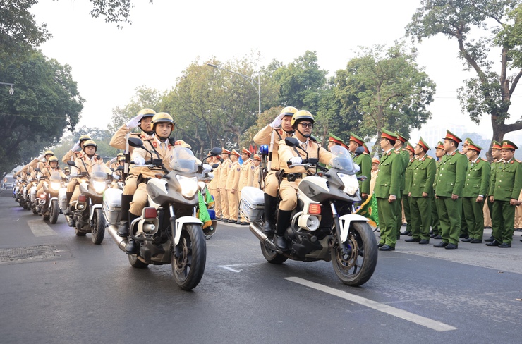 Lễ ra quân Năm An toàn giao thông 2025- Ảnh 7.