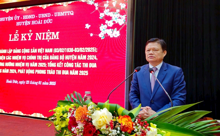 Hoài Đức phát động phong trào thi đua năm 2025- Ảnh 6.