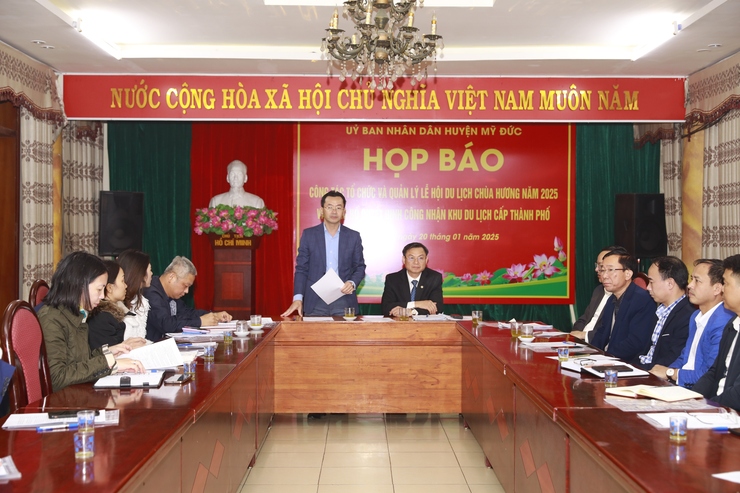 Chuẩn bị tốt cho công tác tổ chức Lễ hội du lịch Chùa Hương năm 2025- Ảnh 15.