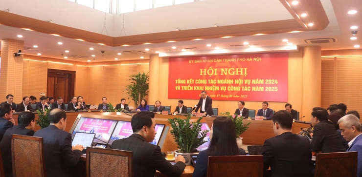 Ngành Nội vụ Hà Nội triển khai nhiệm vụ công tác năm 2025- Ảnh 1.