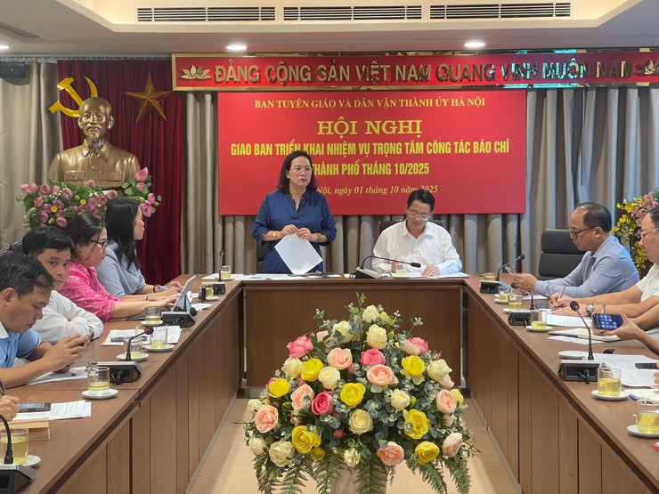 Đẩy mạnh công tác tuyên truyền Đại hội lần thứ XVIII Đảng bộ thành phố Hà Nội- Ảnh 3.
