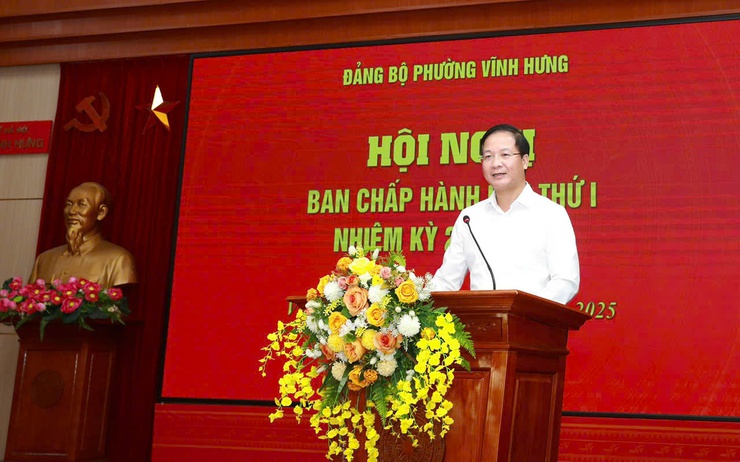 Phường Vĩnh Hưng: Làm từng việc với kết quả cụ thể, tạo chuyển biến thật- Ảnh 1.