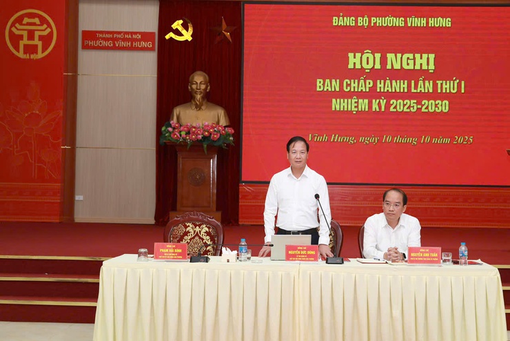 Phường Vĩnh Hưng: Làm từng việc với kết quả cụ thể, tạo chuyển biến thật- Ảnh 6.