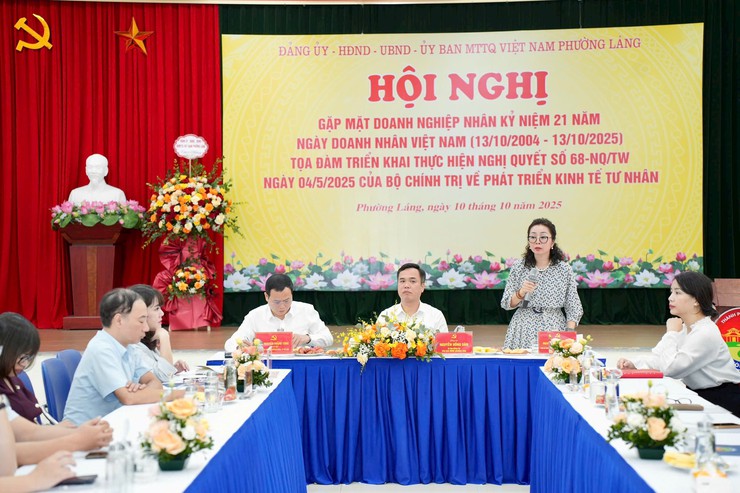 Phường Láng đồng hành cùng hơn 3.000 doanh nghiệp tháo gỡ khó khăn, phát triển bền vững- Ảnh 2.