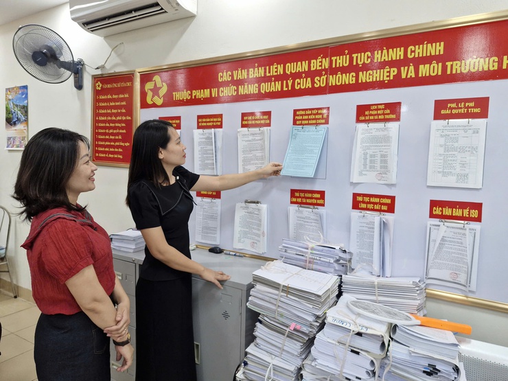 Sở Nông nghiệp và Môi trường Hà Nội: Chuyển biến rõ nét trong chuyển đổi số- Ảnh 2.