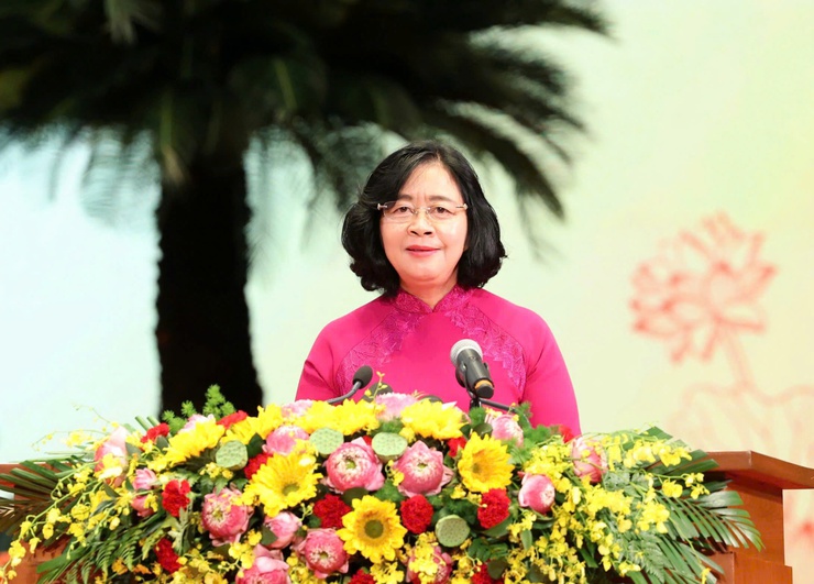 Thông tin báo chí Phiên khai mạc và kết quả ngày làm việc thứ nhất Đại hội đại biểu Đảng bộ thành phố Hà Nội lần thứ XVIII, nhiệm kỳ 2025-2030- Ảnh 2.