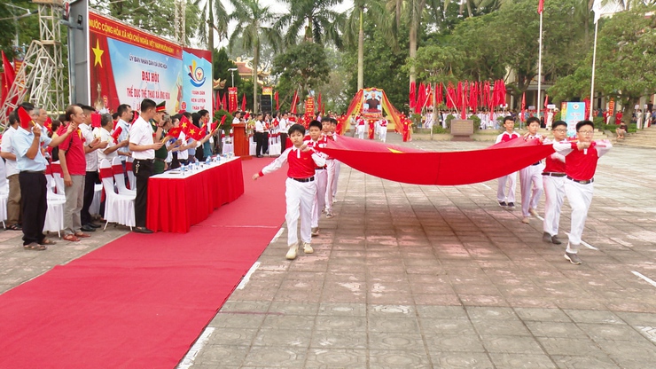 Khai mạc Đại hội thể dục - thể thao xã Ứng Hòa lần thứ I- Ảnh 2.