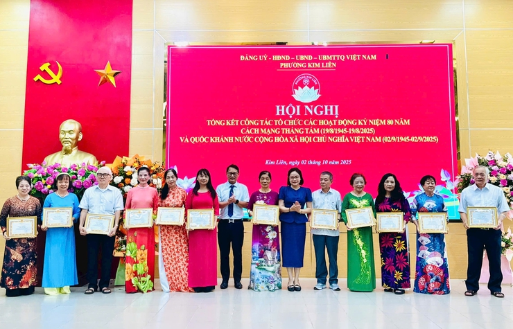 Phường Kim Liên: Lan tỏa khí thế từ những hoạt động kỷ niệm 80 năm Quốc khánh- Ảnh 3.