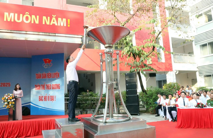 Sôi nổi Đại hội Thể dục Thể thao phường Long Biên lần thứ I - năm 2025- Ảnh 2.