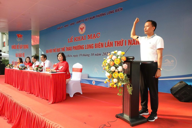 Sôi nổi Đại hội Thể dục Thể thao phường Long Biên lần thứ I - năm 2025- Ảnh 5.