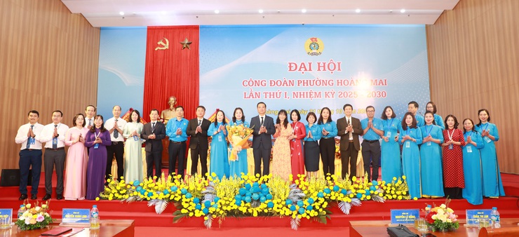 Đại hội Công đoàn phường Hoàng Mai lần thứ I, nhiệm kỳ 2025-2030- Ảnh 5.