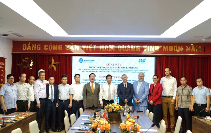 Hà Nội: Thí điểm ứng dụng công nghệ Rioscan quản lý hệ thống thoát nước- Ảnh 1.