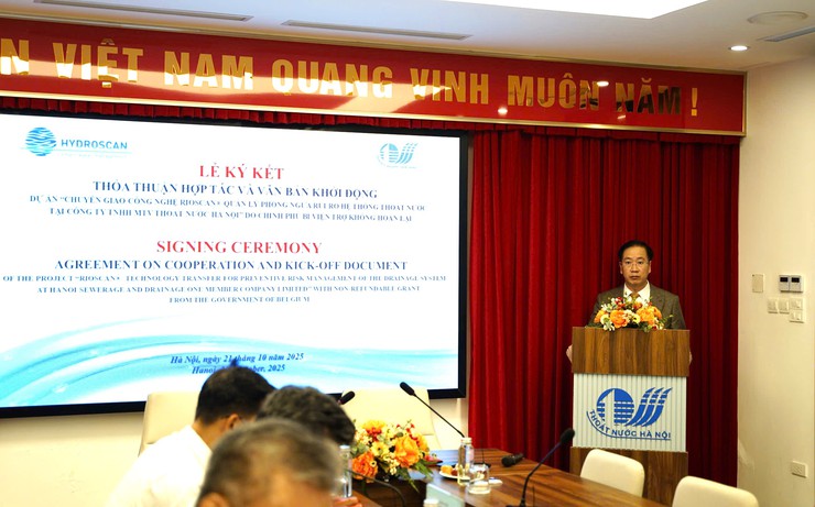 Hà Nội: Thí điểm ứng dụng công nghệ Rioscan quản lý hệ thống thoát nước- Ảnh 2.