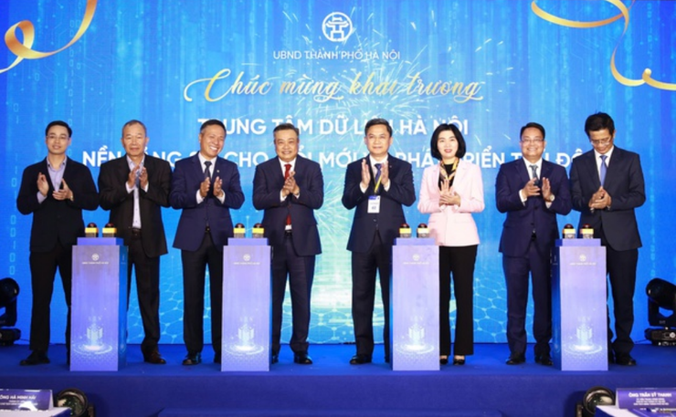 Hà Nội khẳng định vị thế tiên phong, dẫn đầu cả nước về Chỉ số đánh giá chuyển đổi số (DTI) năm 2024- Ảnh 1.