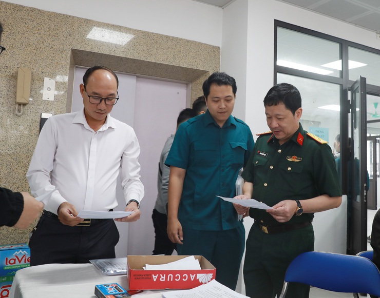 Phường Vĩnh Hưng: Khám sơ tuyển nghĩa vụ quân sự và công an nhân dân năm 2026- Ảnh 5.