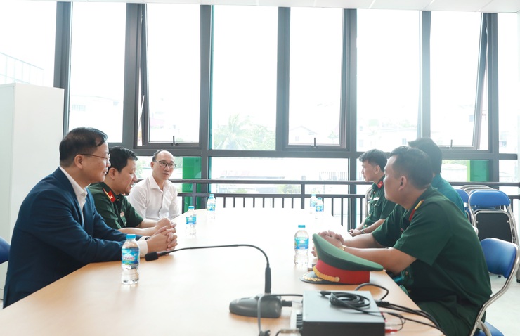 Phường Vĩnh Hưng: Khám sơ tuyển nghĩa vụ quân sự và công an nhân dân năm 2026- Ảnh 8.