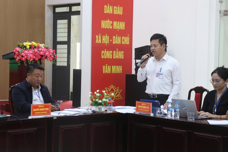 Kiểm tra đột xuất công tác tổ chức bữa ăn bán trú cho học sinh tại hai trường học- Ảnh 1.