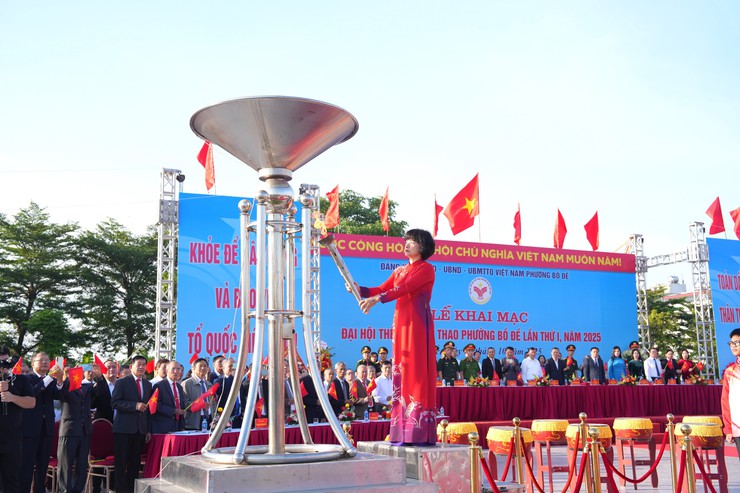 Sôi nổi Đại hội Thể dục Thể thao phường Bồ Đề lần thứ I - năm 2025- Ảnh 7.