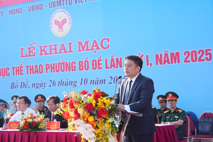 Sôi nổi Đại hội Thể dục Thể thao phường Bồ Đề lần thứ I - năm 2025- Ảnh 8.