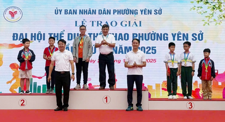 Phường Yên Sở: Khai mạc Đại hội Thể dục thể thao lần thứ I năm 2025- Ảnh 5.