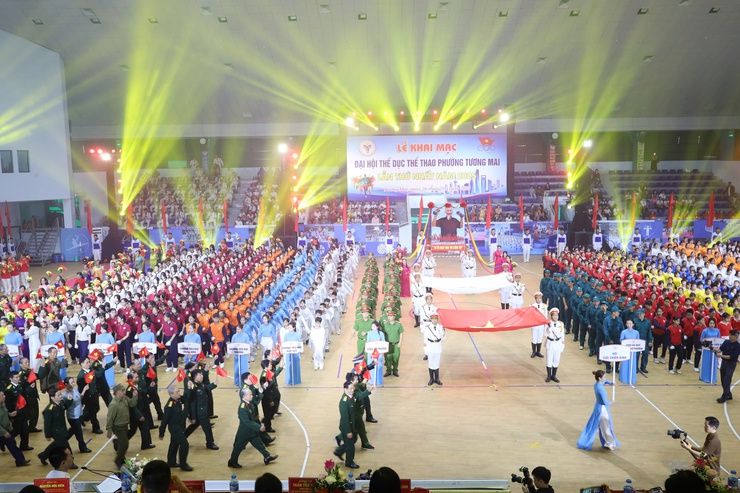 Lan tỏa tinh thần thể thao tại Lễ khai mạc Thể dục thể thao phường Tương Mai lần thứ I- Ảnh 2.