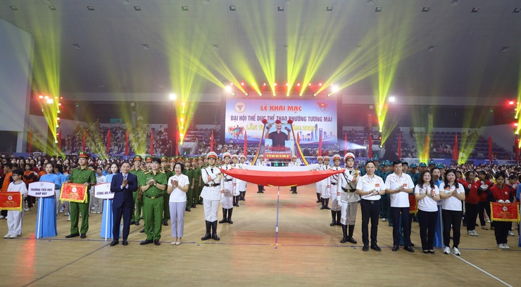 Lan tỏa tinh thần thể thao tại Lễ khai mạc Thể dục thể thao phường Tương Mai lần thứ I- Ảnh 3.