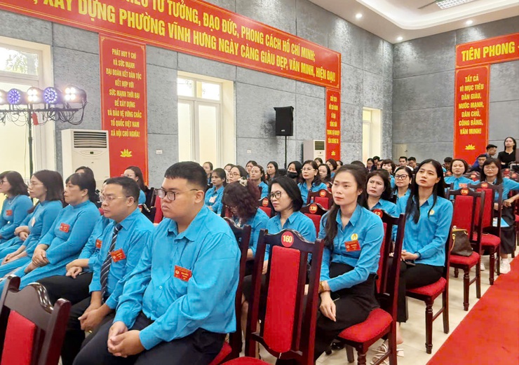 Công đoàn phường Vĩnh Hưng: Đưa tiêu chí ứng dụng công nghệ, chuyển đổi số vào nhiều chỉ tiêu- Ảnh 3.