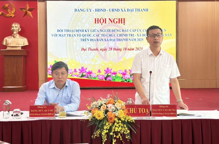 Xã Đại Thanh: Người dân hiến kế cùng giải quyết các vấn đề sinh bức xúc- Ảnh 2.