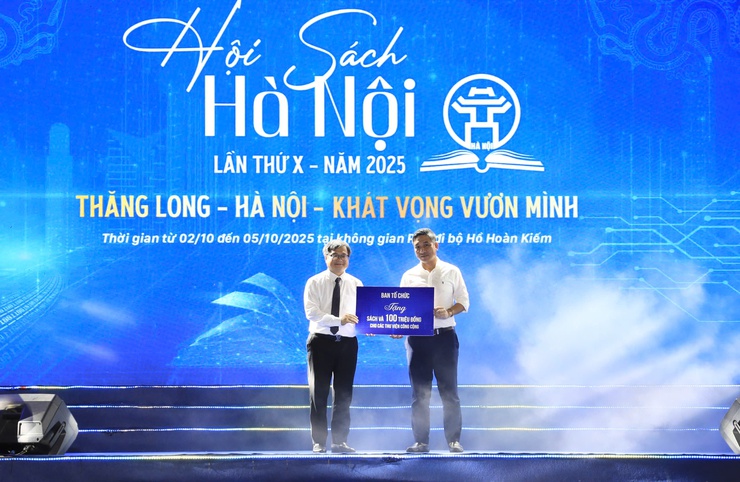Khai mạc Hội Sách Hà Nội lần thứ X - năm 2025- Ảnh 4.