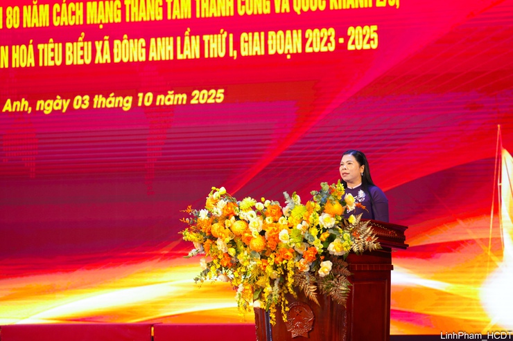 Xã Đông Anh tuyên dương nhiều điển hình tiên tiến giai đoạn 2020 - 2025- Ảnh 3.