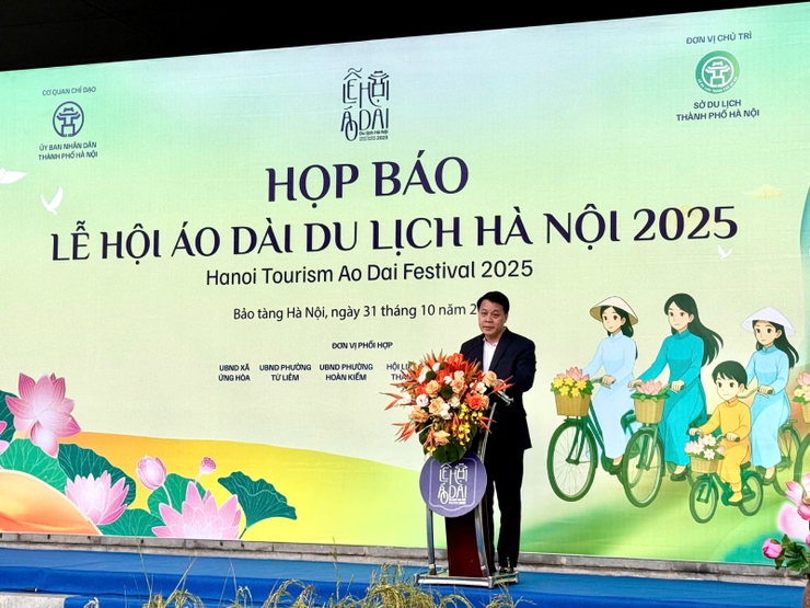 Lễ hội Áo dài Du lịch Hà Nội 2025: Tỏa sáng tinh hoa di sản- Ảnh 1.