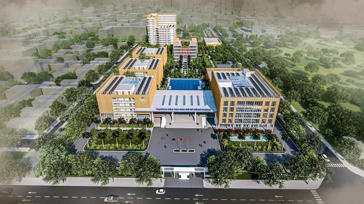 Khởi công dự án xây dựng Trường Đào tạo cán bộ Lê Hồng Phong- Ảnh 1.