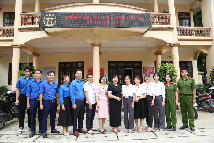 Thường Tín: Bước chuyển mình mạnh mẽ trong CCHC khi thực hiện mô hình chính quyền địa phương 2 cấp- Ảnh 1.