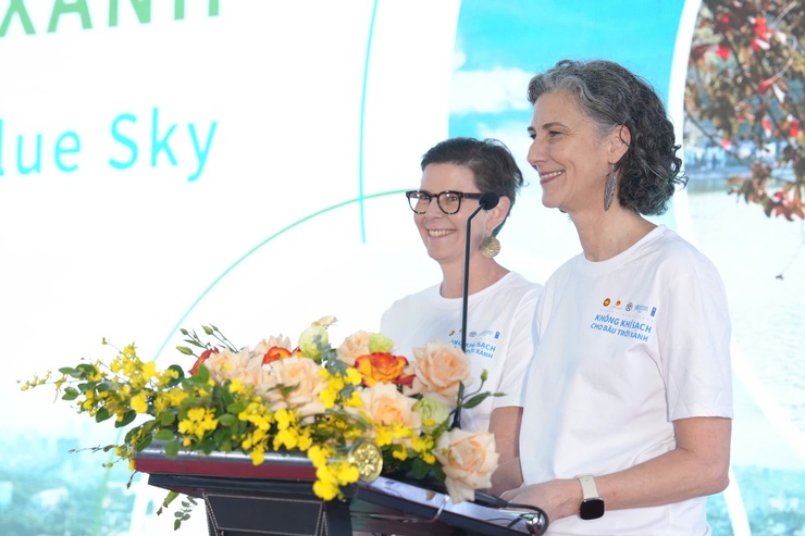 Phó Chủ tịch UBND thành phố Hà Nội Nguyễn Mạnh Quyền: Hành động hôm nay vì bầu trời trong lành mai sau- Ảnh 5.