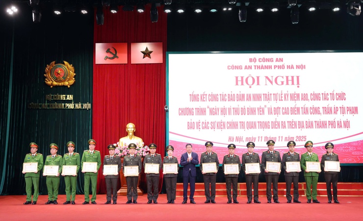 Công an thành phố Hà Nội bảo đảm an toàn tuyệt đối cho sự kiện A80- Ảnh 4.