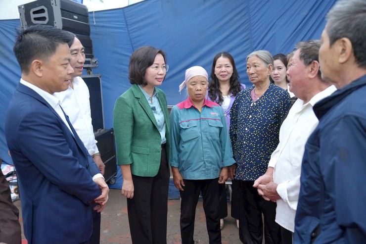 Hanoi launches construction of 63 'Great Unity' homes in Kieu Phu Commune- Ảnh 3.