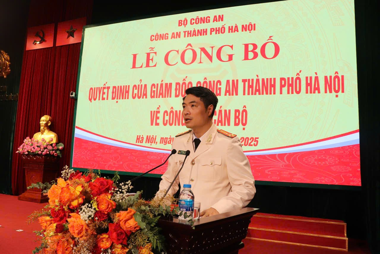 Công an thành phố Hà Nội công bố các quyết định về công tác cán bộ- Ảnh 3.